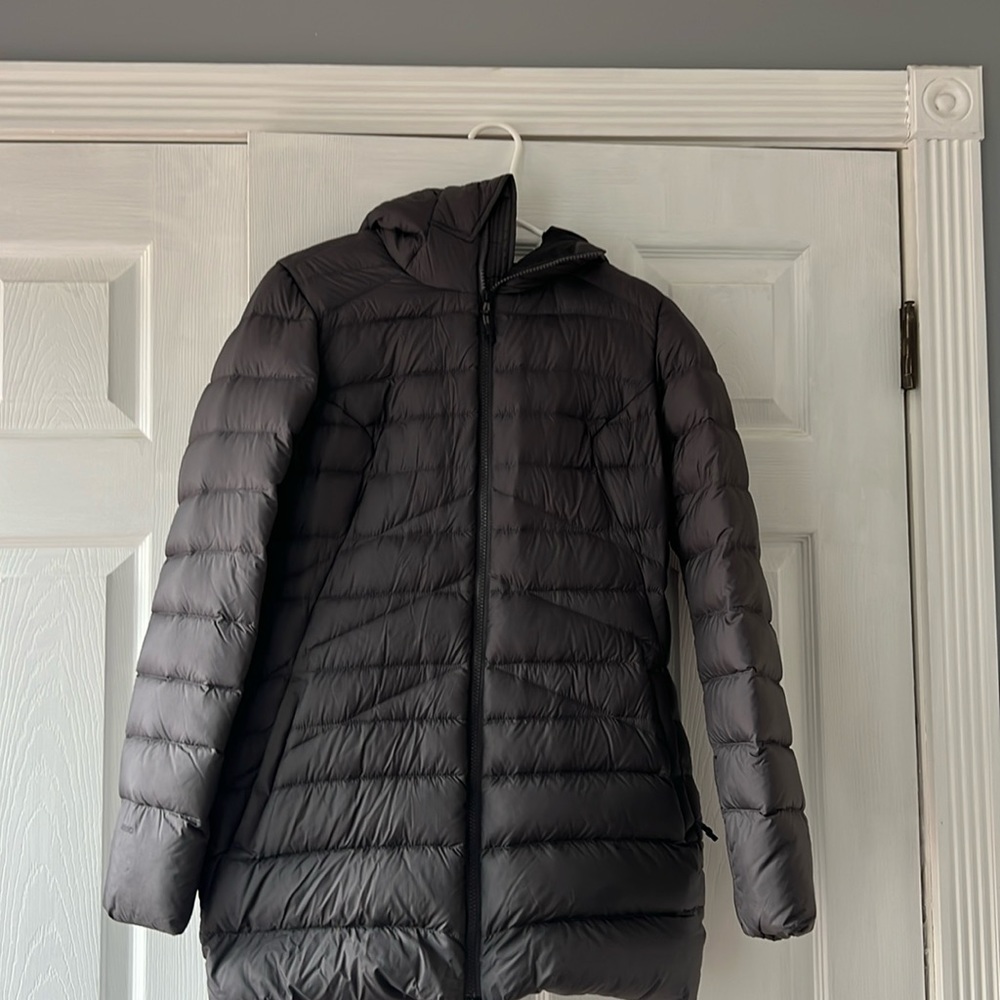 North Face hooded jacket